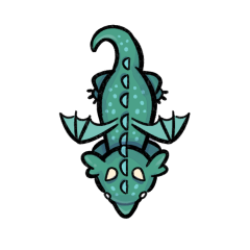 Small Dragon 1 by David Rhodes