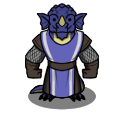 Blue Dragonborn Cleric 2 by Hammertheshark