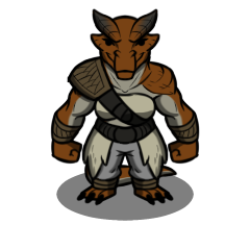 Copper Dragonborn Barbarian 1 by Hammertheshark