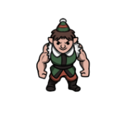 Holiday Elf Barbarian 2 by Fairbanks