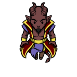 Tiefling Sorcerer 5 by Fairbanks