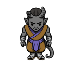 Tiefling Monk 4 by Fairbanks